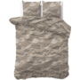 Sleeptime Dekbedovertrek Whirl Taupe - Katoen