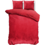 Sleeptime Dekbedovertrek Uni Rood - Velvet