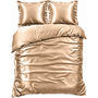 Sleeptime Dekbedovertrek Uni Glossy Taupe - Satijn