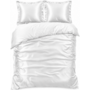 Sleeptime Dekbedovertrek Uni Glossy Wit - Satijn