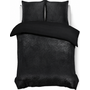 Sleeptime Dekbedovertrek Glamour Deco Foil Zwart - Flanel Teddy Fleece