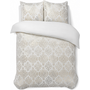 Sleeptime Dekbedovertrek Glamour Art Foil Creme - Flanel Fleece