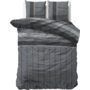 Sleeptime Dekbedovertrek Kees Antraciet - Flanel