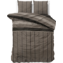 Sleeptime Dekbedovertrek Kees Taupe - Flanel