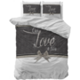 Sleeptime Dekbedovertrek Pure Love Wit - Microvezel