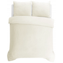 Sleeptime Dekbedovertrek Leaves 3D Creme - Microvezel