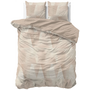 Sleeptime Dekbedovertrek Blush Angles Zand/Beige - Katoen