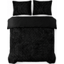 Sleeptime Dekbedovertrek Faux Fur Syon Zwart - Polyester