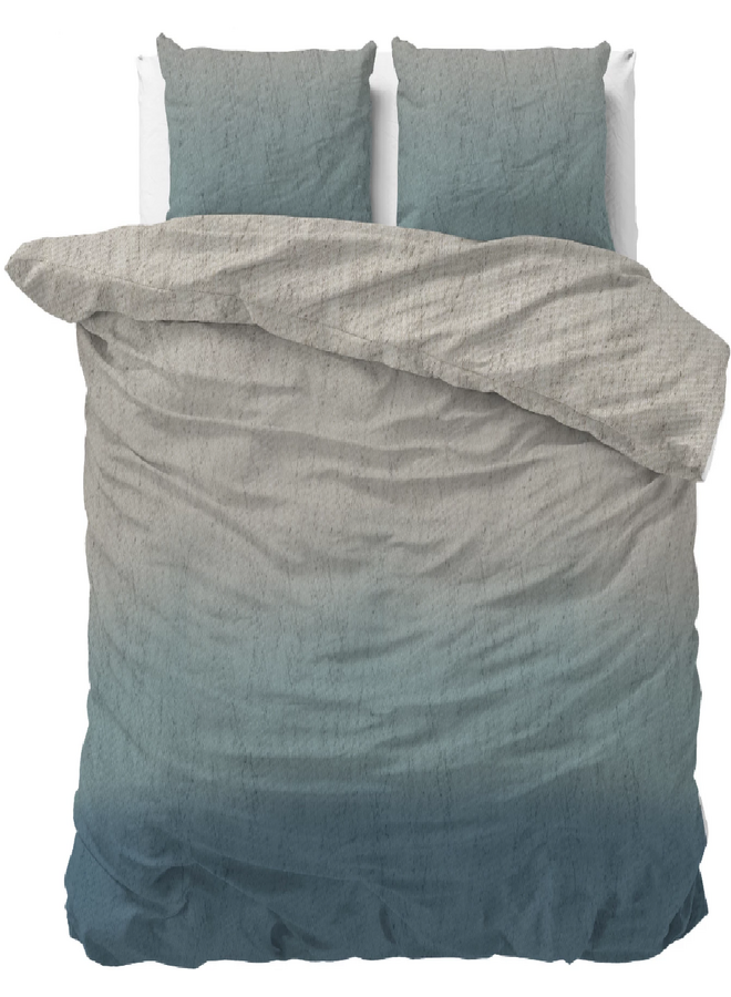 Dekbedovertrek Gradient Trend Blauw - Microvezel