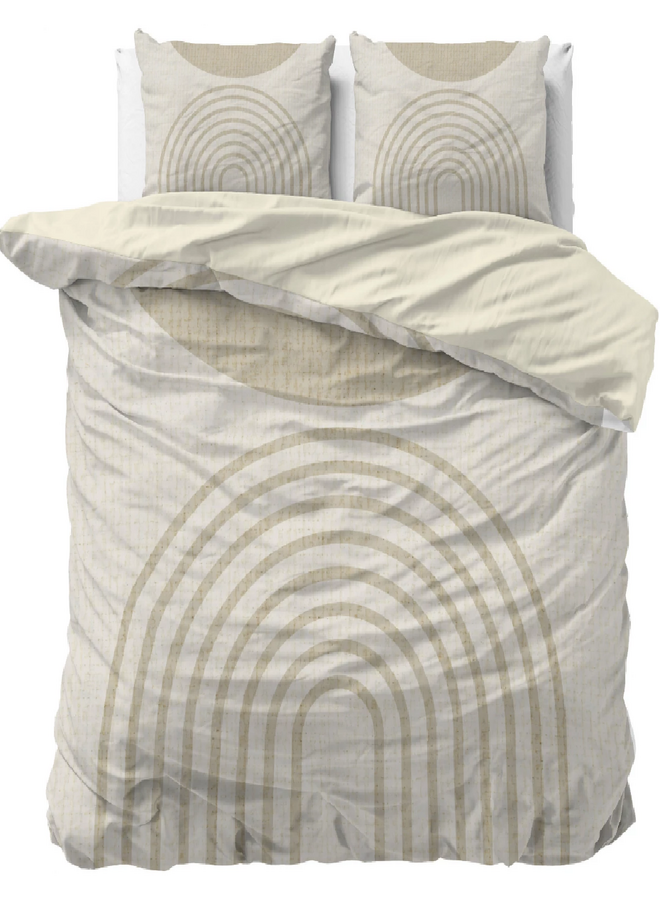 Dekbedovertrek Lobna Beige - Microvezel