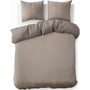 Sleeptime Dekbedovertrek Art Taupe - Flanel