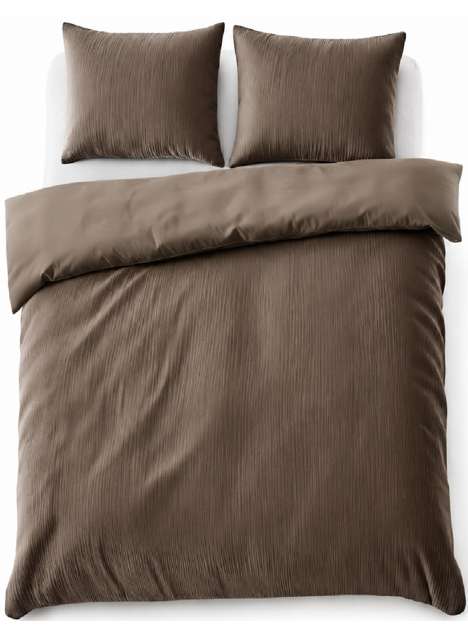 Dekbedovertrek Velvet Cartier Taupe - Velvet
