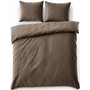 Sleeptime Dekbedovertrek Velvet Cartier Taupe - Velvet