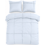 Sleeptime Dekbedovertrek Washed Tufted Wit - Microvezel