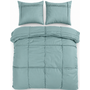 Sleeptime Dekbedovertrek Washed Tufted Groen - Microvezel