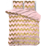 Sleeptime Dekbedovertrek Wave Roze - Microvezel
