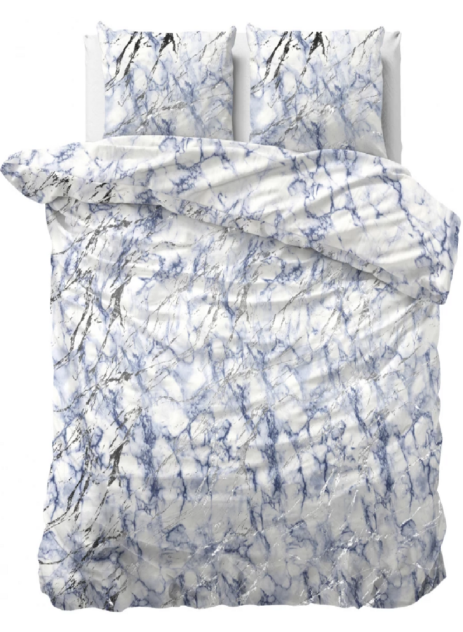 Sleeptime Dekbedovertrek Ocean Blauw - Microvezel