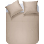 Primaviera Deluxe Dekbedovertrek Uni Taupe - Bamboe Satijn