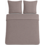 Primaviera Deluxe Dekbedovertrek Waffle Taupe - Percale Katoen