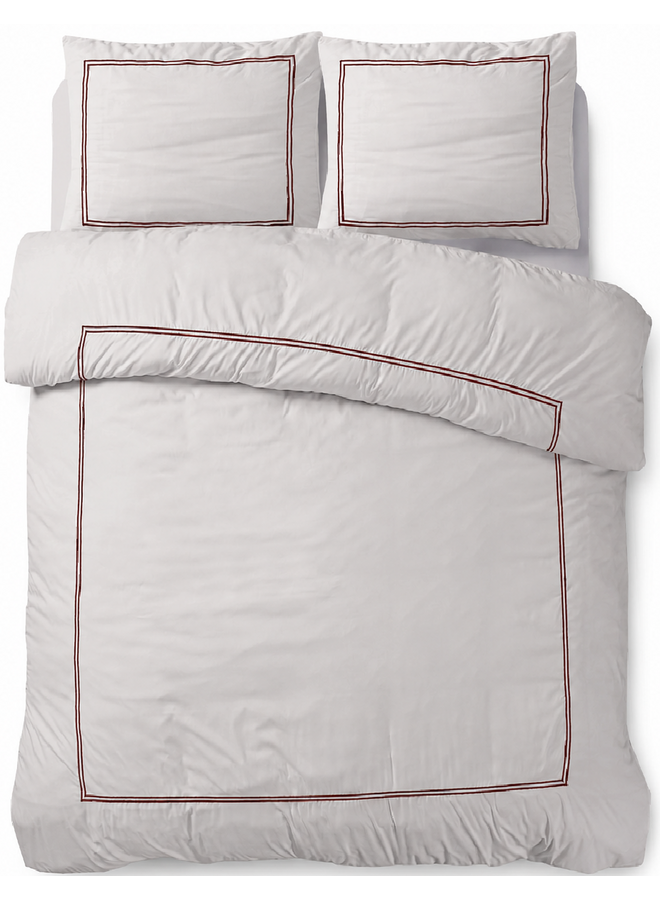Primaviera Deluxe Dekbedovertrek Brata Taupe/Brons - Percale Katoen