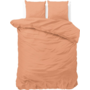 Zensation Dekbedovertrek Satin Point Oranje - Microvezel