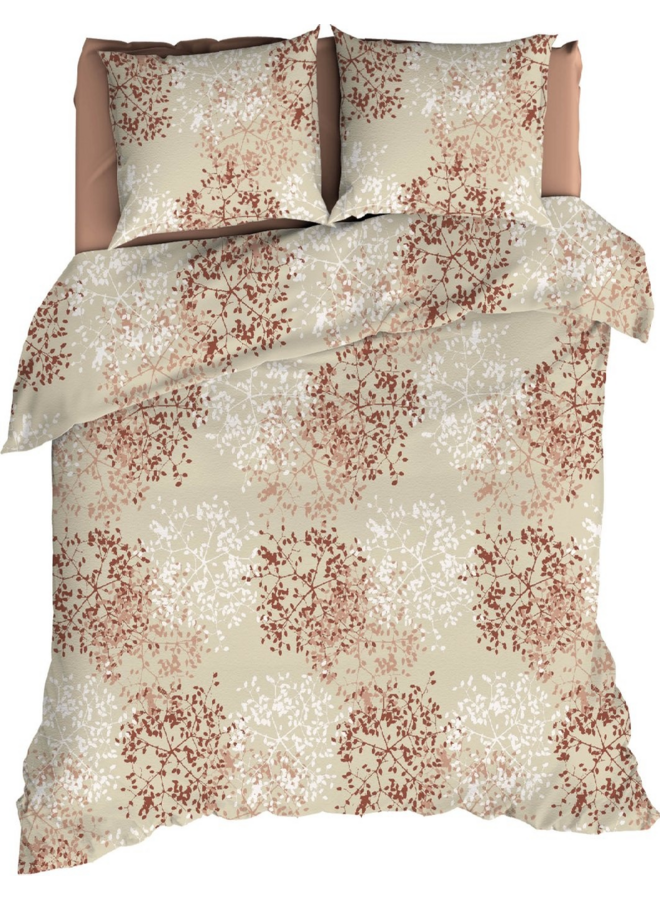 Romanette Dekbedovertrek Calanche Beige - Flanel