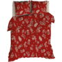 Romanette Dekbedovertrek Lizollo Rood - Flanel
