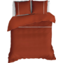 Romanette Dekbedovertrek Duchesse Rooibos/Wit - Flanel
