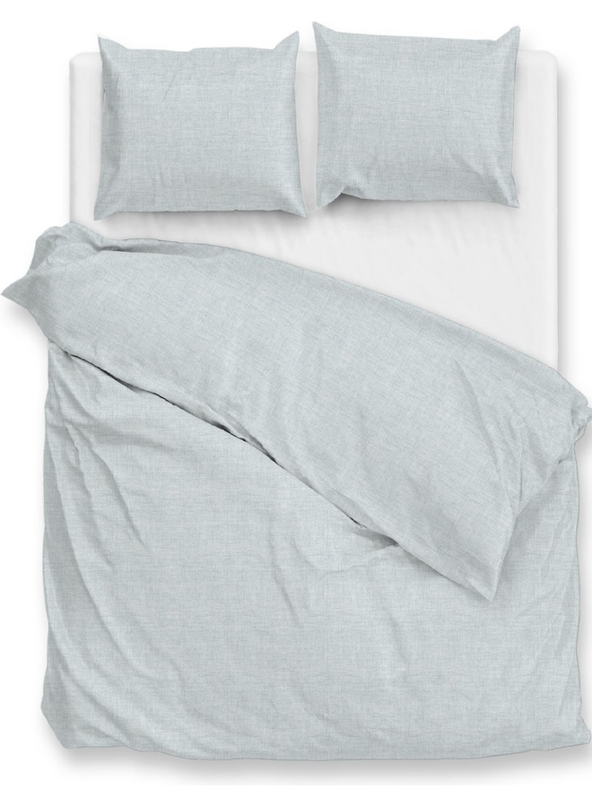Dekbedovertrek Flanella-di-Lino Mint Groen - Flanel