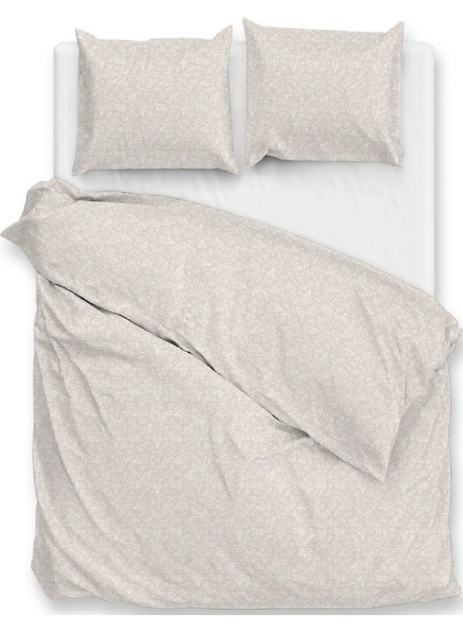 ZO! Home Dekbedovertrek Petali di Lino Beige - Katoen