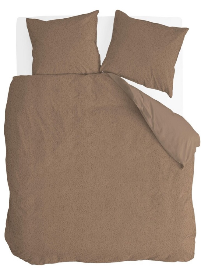 Byrklund Dekbedovertrek Soft & Fluffy Taupe - Teddy