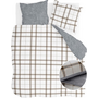 Walra Dekbedovertrek Cozy Carre Wit - Flanel