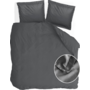 Walra Dekbedovertrek Vintage Satin Antraciet - Katoensatijn