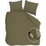 Walra Dekbedovertrek Vintage Satin Groen - Katoensatijn