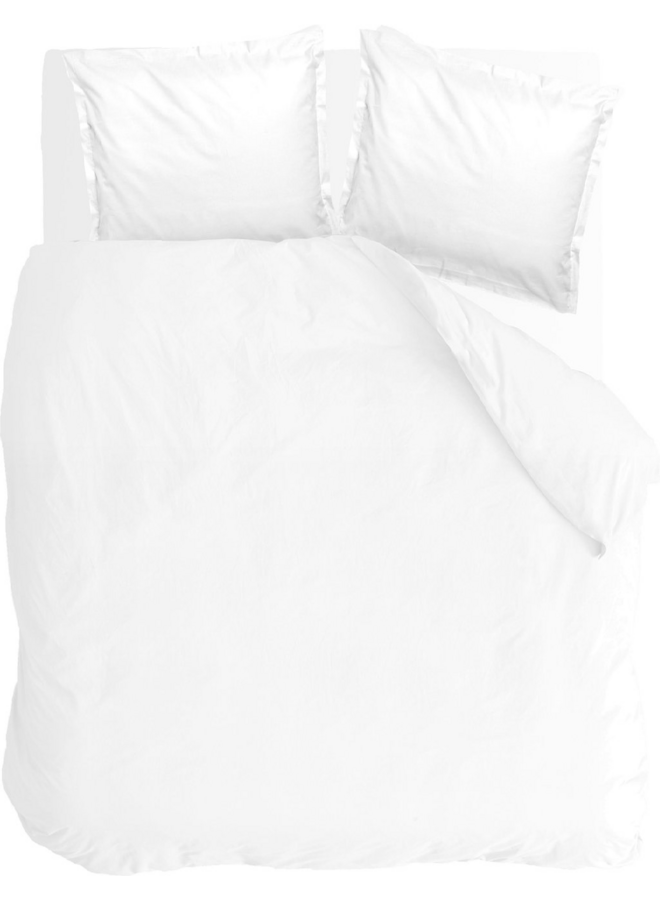Walra Dekbedovertrek Vintage Satin Wit - Katoensatijn