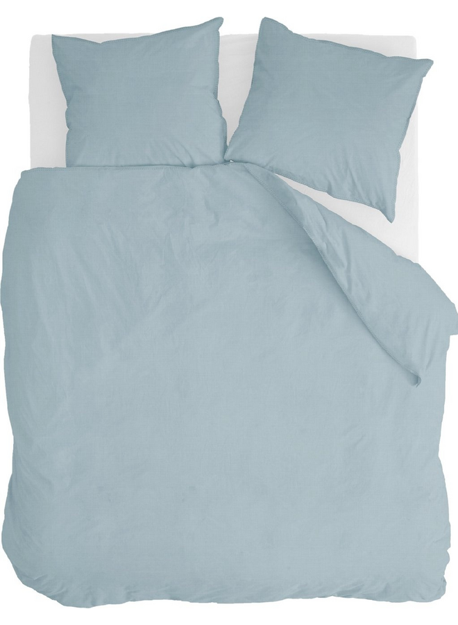 Walra Dekbedovertrek Vintage Cotton Jeans Blauw - Katoen