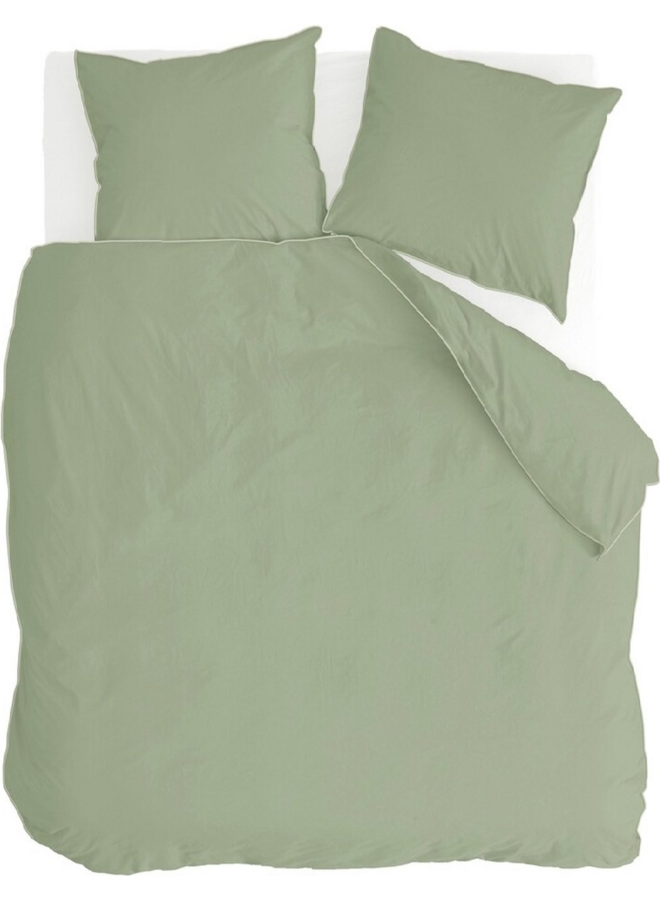Dekbedovertrek Sweet Softy Groen - Flanel