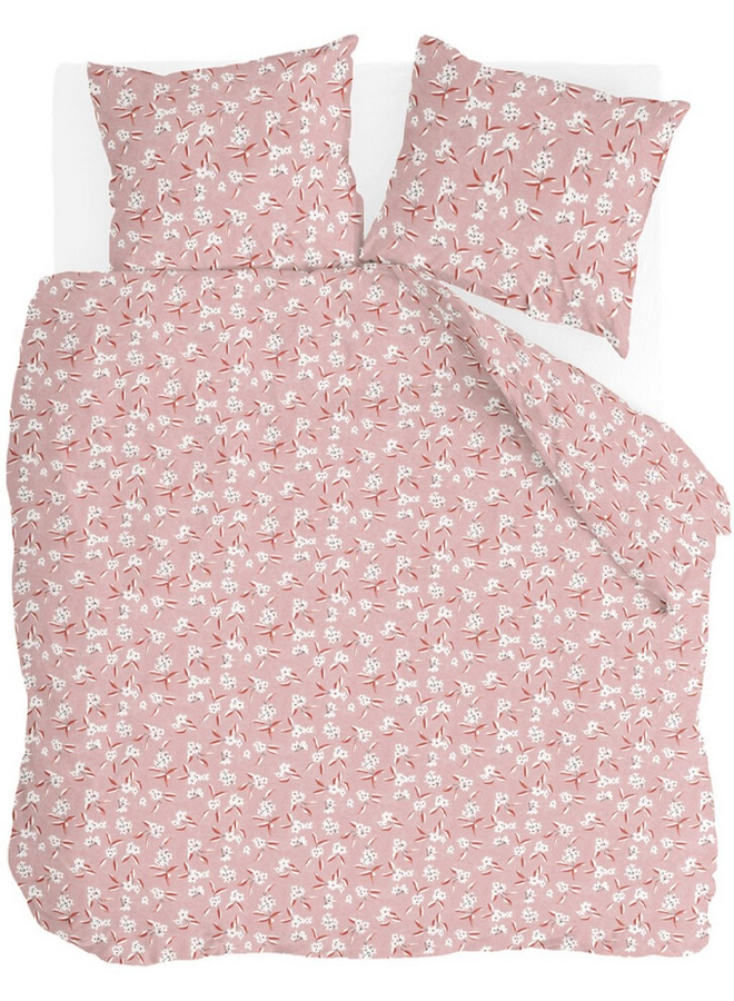 Walra Dekbedovertrek Floral Fusion Roze - Katoen