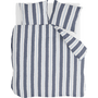 Walra Dekbedovertrek Nautic Stripes Blauw - Gerecycled Katoen