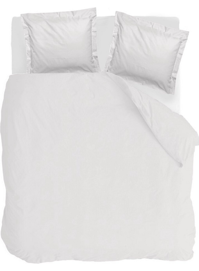 Walra Dekbedovertrek Forever Cotton Wit - Percale Katoen