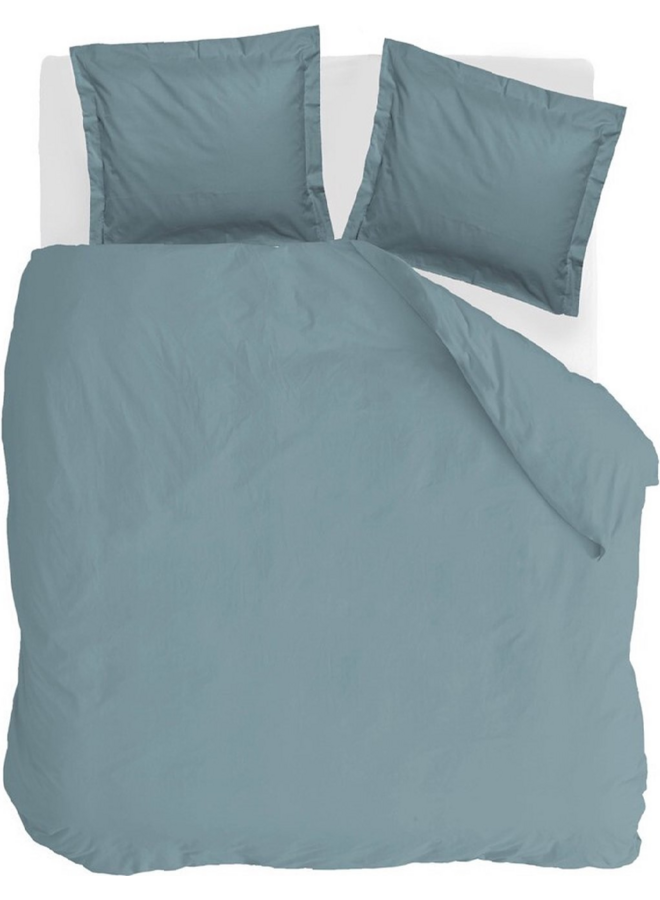 Walra Dekbedovertrek Forever Cotton Zeeblauw - Percale Katoen