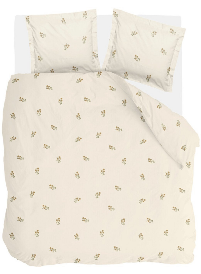 Dekbedovertrek Sunset Blossom Creme - Gerecycled Katoen