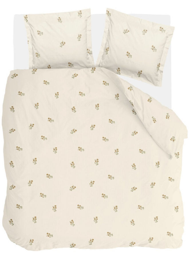 Walra Dekbedovertrek Sunset Blossom Creme - Gerecycled Katoen