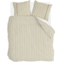 Walra Dekbedovertrek Refined Lines Groen - Gerecycled Katoen