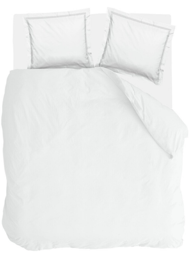 Dekbedovertrek Classic Elegenace Wit - Percale Katoen