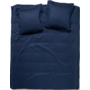 Damai Dekbedovertrek Linea Indigo Blauw - Katoensatijn
