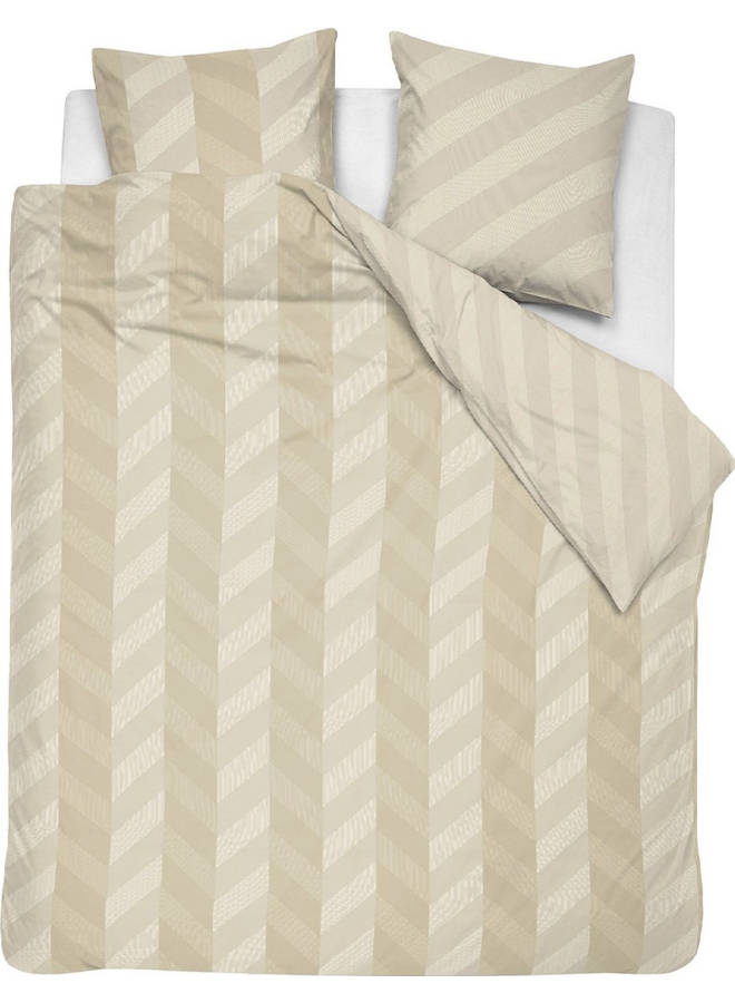 Damai Dekbedovertrek Atomy Naturel - Katoensatijn