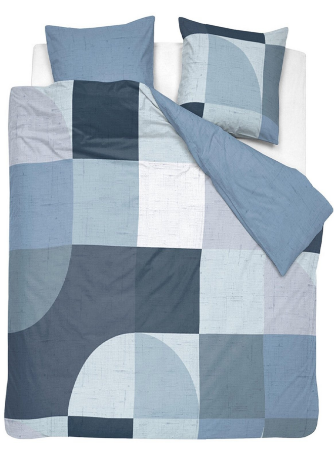 Dekbedovertrek Rune Blauw - Katoen