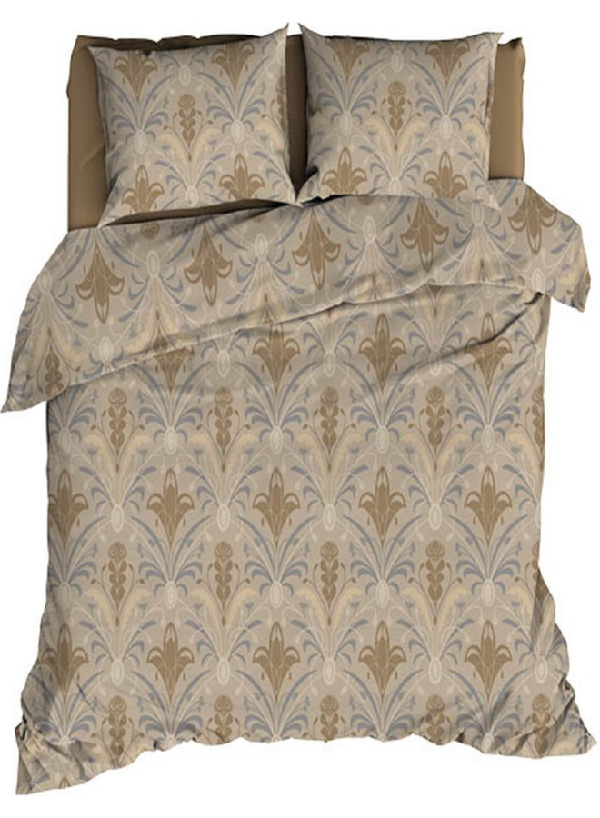 Satin d'Or Dekbedovertrek Belgravia Beige - Katoensatijn