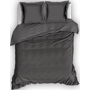 Cascina Colorini Dekbedovertrek Park Lane Antraciet - Egyptisch Percale Katoen